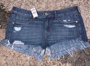 Shorts Relaxed Low Rise Size 8 NWT