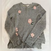 Floral Sweater Size Small