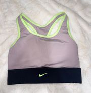 SWOOSH LONGLINE WOMEN'S MEDIUM-SUPPORT SPORTS BRA