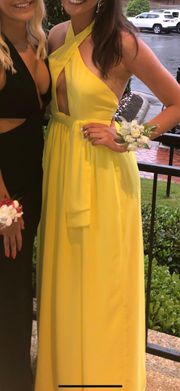 Yellow Formal Dress