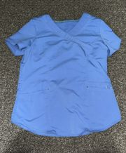 Blue Scrub Top