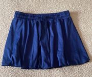 Navy blue athletic skort