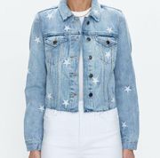 Pistola Brando Star Embroidery Denim Jacket