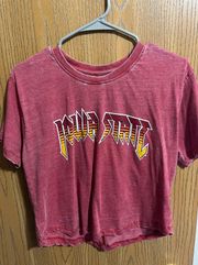 Iowa State Game Day Cropped Tee