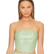 Camila Coelho Rory Top in Seafoam Green