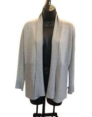 89th & Madison Grey Cardigan - size Petite Medium