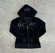 BCBGMAXAZRIA Velour Jacket