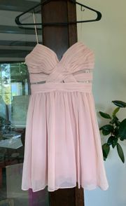 Short Pink Cocktail Dress