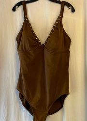 Merona swimsuit XL with tummy control