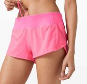 Lululemon Dark Prism Pink Speed Up Shorts 2.5”