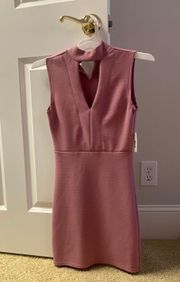 Bodycon Nude Pink Dress