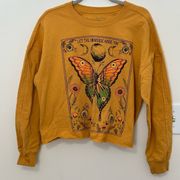 Zoe + Liv Sweatshirt Butterfly 🩵