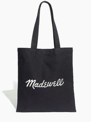 Bien Fait Black Canvas Tote Bag