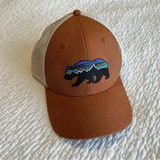 Patagonia Fitz Roy Bear Trucker Hat Brown