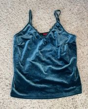 Blue Velvet Tank