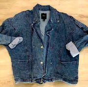 Retro vintage style Denim/jean jacket!