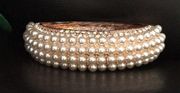 New Badgley Mischka Rose Gold, Pearls & Crystals