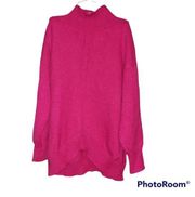 Maeve by Anthropologie pink crystal tunic sweater size small