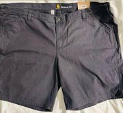 Womens Plus 26W/9” Inseam Original Fit Crawford Shorts Gray.