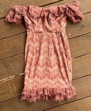 NWT Rose Lace OTS Mini. Sz XS. Selfie Leslie