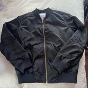 Black Bomber Jacket