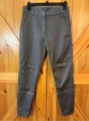 Esprit Womens Pants Size 6 Gray Skinny Leg Zip