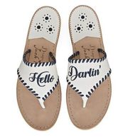 Draper James x Jack Rogers “Hello Darlin’” Women’s Sandals Size 6.5M