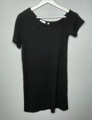 Wilfred Free One Shoulder Black Dress‎