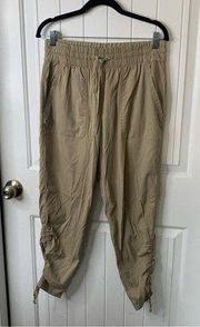 The north face tan aphrodite hiking pants size large women's