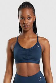 Navy  Sports Bra