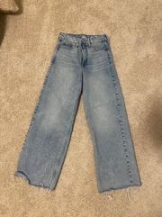 High Rise Wide Leg Jeans