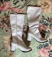 White Go-Go Boots