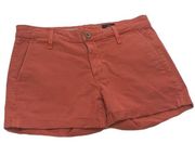 🎉HP🎉 AG Adriano Goldschmied “Alexxis” orange shorts / 25 / Excellent condition