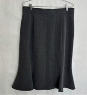 4/$25 Briggs grey  skirt 12