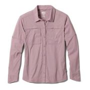 REI Co-op Sahara Button-Up Long-Sleeve Shirt Women’s Size XL Toadstool Purple