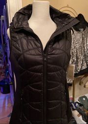 Micheal Kors Puffer Hooded Vest Sm