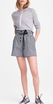 Camille Cotton Gingham Short Relaxed Fit Size 4 NWT