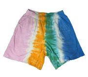 Wild Fable women's tie dye lounge shorts size Small