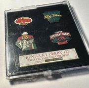 1999 Kentucky Derby 125 WHAS Crusade Children Ltd Collector Edition 4 Lapel Pins