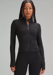 Lululemon Define Cropped Jacket *Nulu Black Size 12