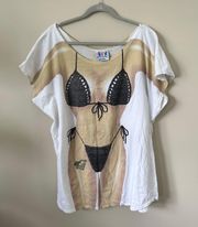 Vintage 90s Bikini Beach Tee XL