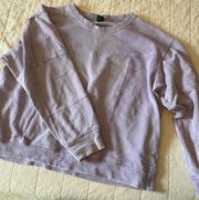 Purple Pullover Sweater