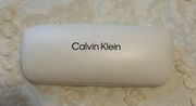 Calvin Klein white & black glasses case