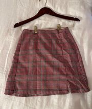 (pacsun) Plaid Skirt