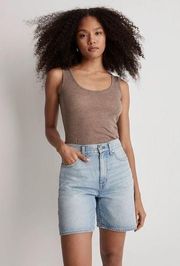 Madewell Baggy Jean Shorts Bessemund Wash 25 NWT