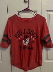 apparel Georgia Bulldogs Tee