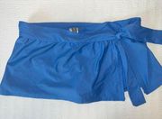 Mini Blue Swim Skirt