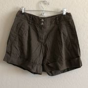 Theory wrench linen shorts