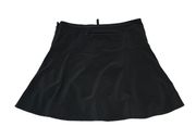 Everyday Tennis Skort Black Stretch Casual Active Skirt Golf Lined Sz 8