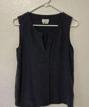 Kate spade black sleeveless silk top 2